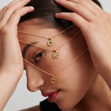 Birthstone 18K Gold Plated Necklace