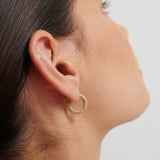 Aimee Embellished 18K Gold Plated Earrings