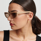 Aimee Embellished 18K Gold Plated Earrings