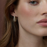 Camilie Pave 18K Gold Plated Earrings