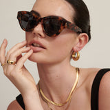 5mm Snake 18K Gold Plated Necklace