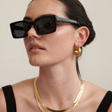 5mm Snake 18K Gold Plated Necklace