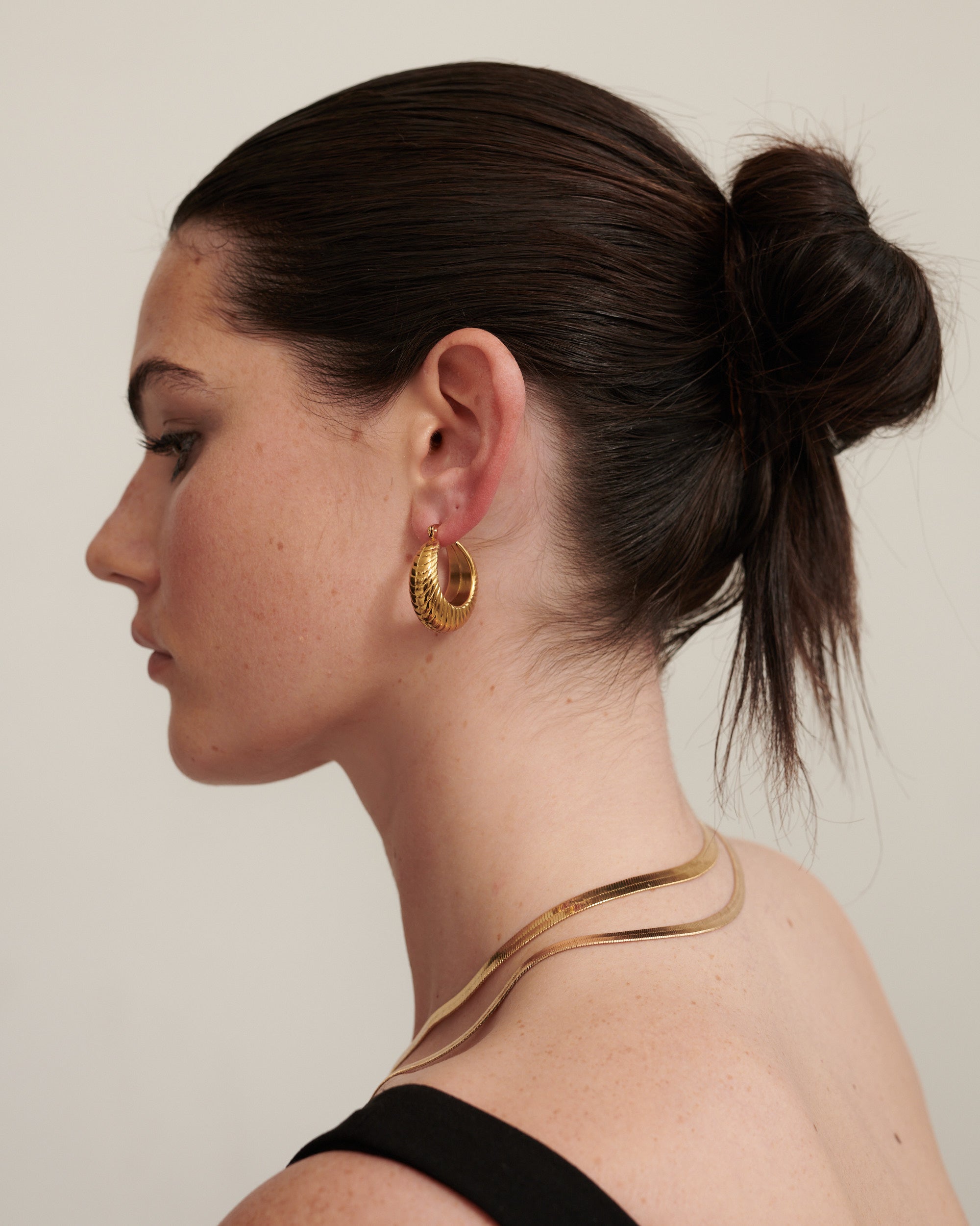 Lauren Coil 18K Gold Plated Earrings