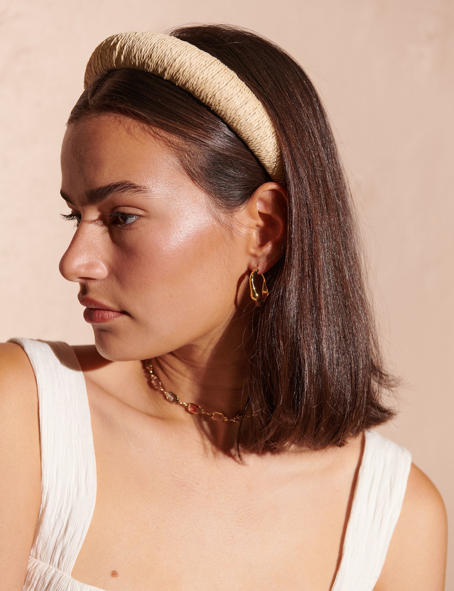 Paper Straw Summer Headband (3col)