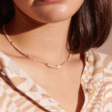 Rosie Stone Beaded Necklace