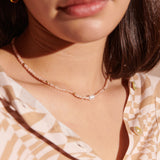 Rosie Stone Beaded Necklace