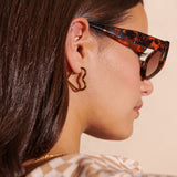 Andie Rectangular Sunglasses -Tort