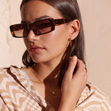 Andie Rectangular Sunglasses -Tort