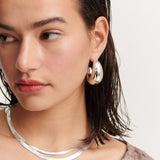 5mm Snake Chain Silver Plated Necklace