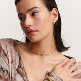 Sorrento Gem 18K Gold Plated Necklace