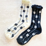 Lightweight Daisy Mesh Socks