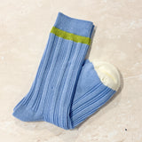 Sports Milky Rib Crew Socks
