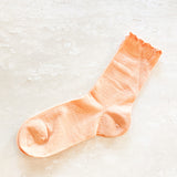 Marshmallow Frill Mesh Socks