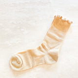 Marshmallow Frill Mesh Socks