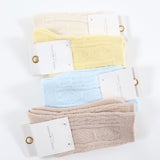[New Colour] Fisherman Wool Crew Socks in Lemon