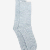 Angels Rib Wool Blend Socks (6col)
