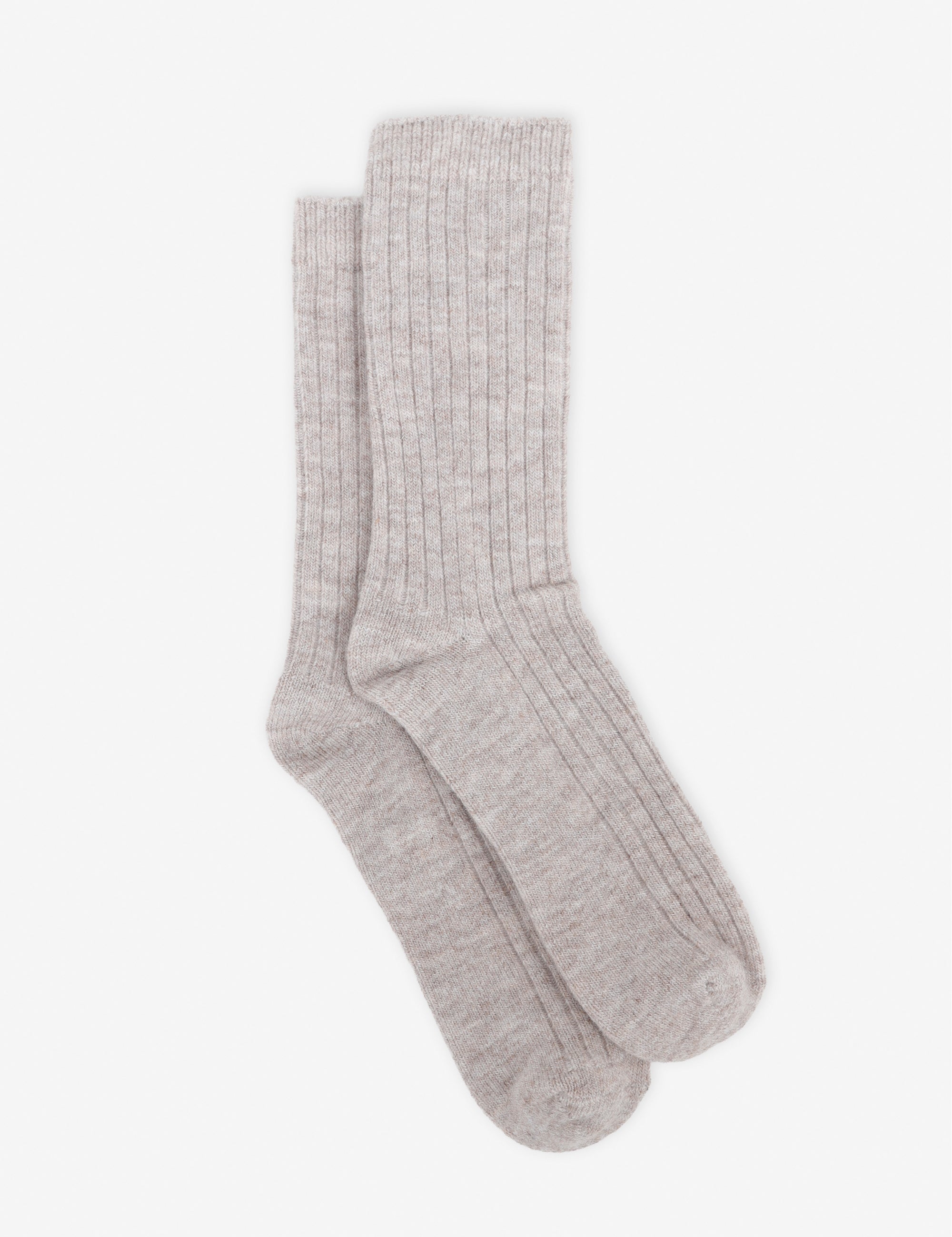 Angels Rib Wool Blend Socks (6col)