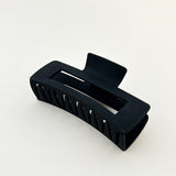 Large Matte Rectangular Claw Clip (5col)