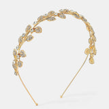Fairy Leaf Crystal Statement Headband