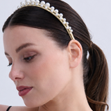Diva Pearl Statement Headband