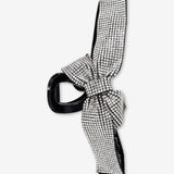 Rhinestone Bow Hair Claw Clip