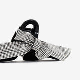 Rhinestone Bow Hair Claw Clip