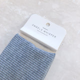 Solid Basic Ribbed Headband - Grey