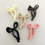 Romy Matte Bow Claw Clips (5col)