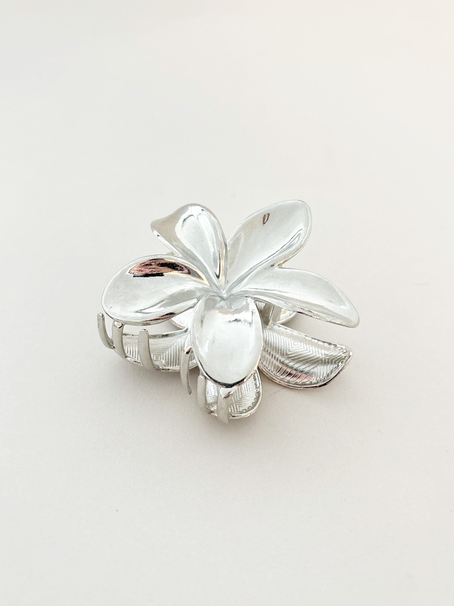 [Restocked] Hibiscus Metal Flower Claw Clips (2col)