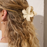 [Restocked] Hibiscus Matte Flower Claw Clips (4col)