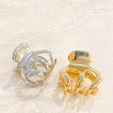 Petit Metal Claw Clips in Silver