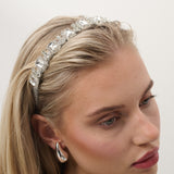 Square Rhinestone Statement Headband