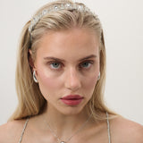 Square Rhinestone Statement Headband