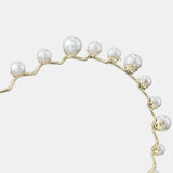 Isla Dainty Pearl Statement Headband