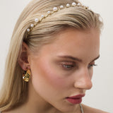 Isla Dainty Pearl Statement Headband