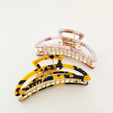 Cami Acrylic Metal Claw Clip (3col)