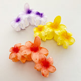 Triple Hawaiian Flower Claw Clip (All Restocked)