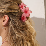 Triple Hawaiian Flower Claw Clip (All Restocked)