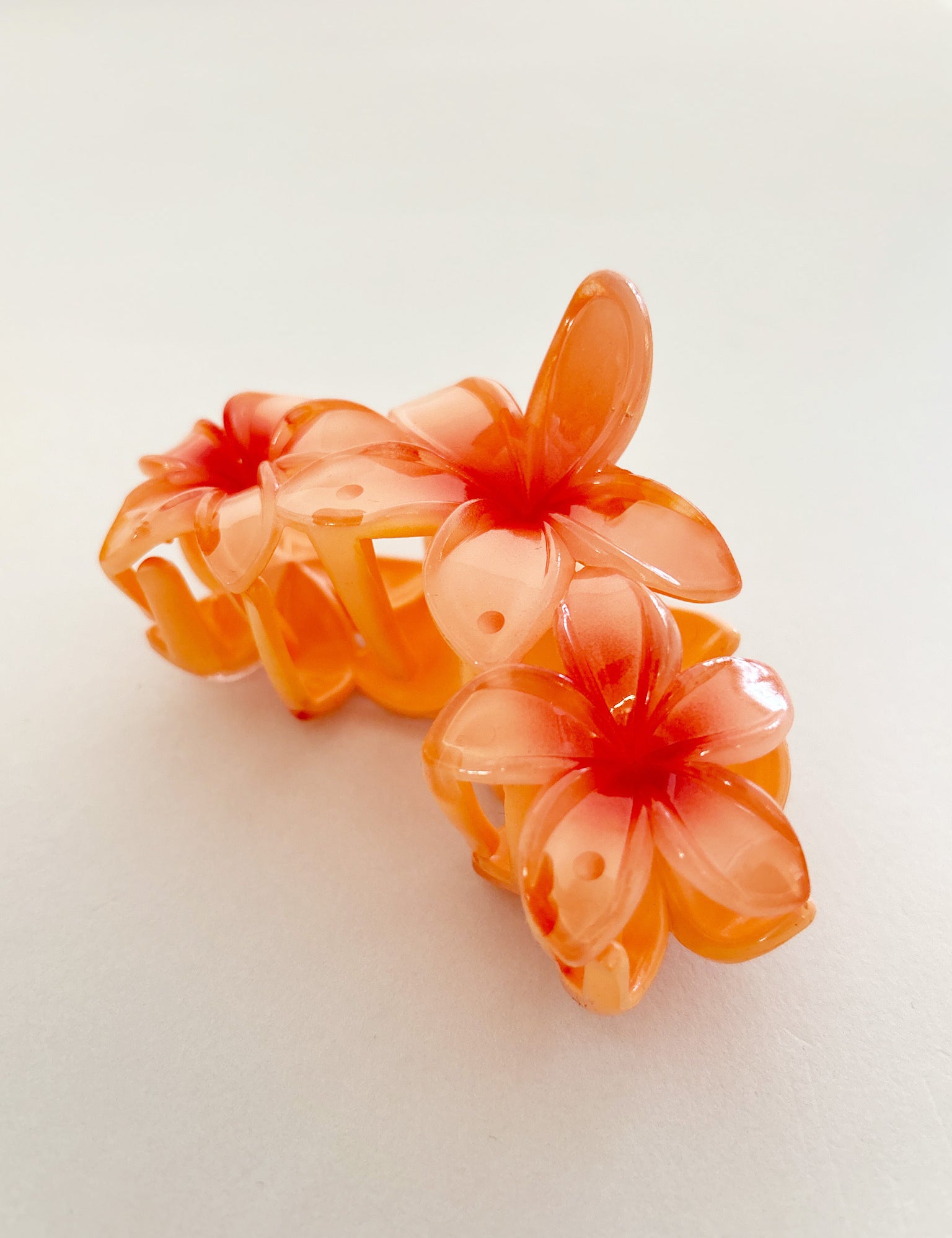Triple Hawaiian Flower Claw Clip (All Restocked)
