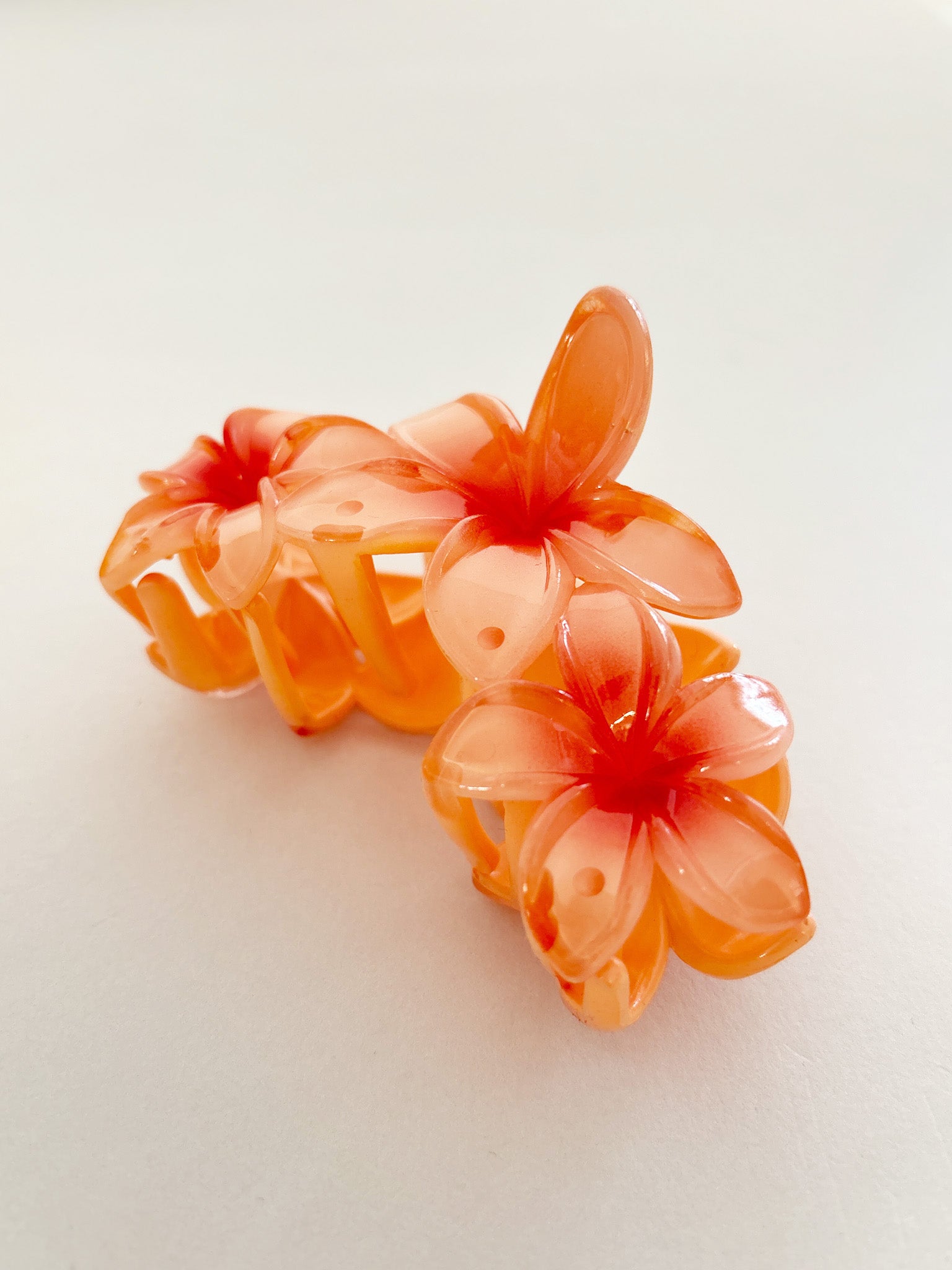 Triple Hawaiian Flower Claw Clip (All Restocked)