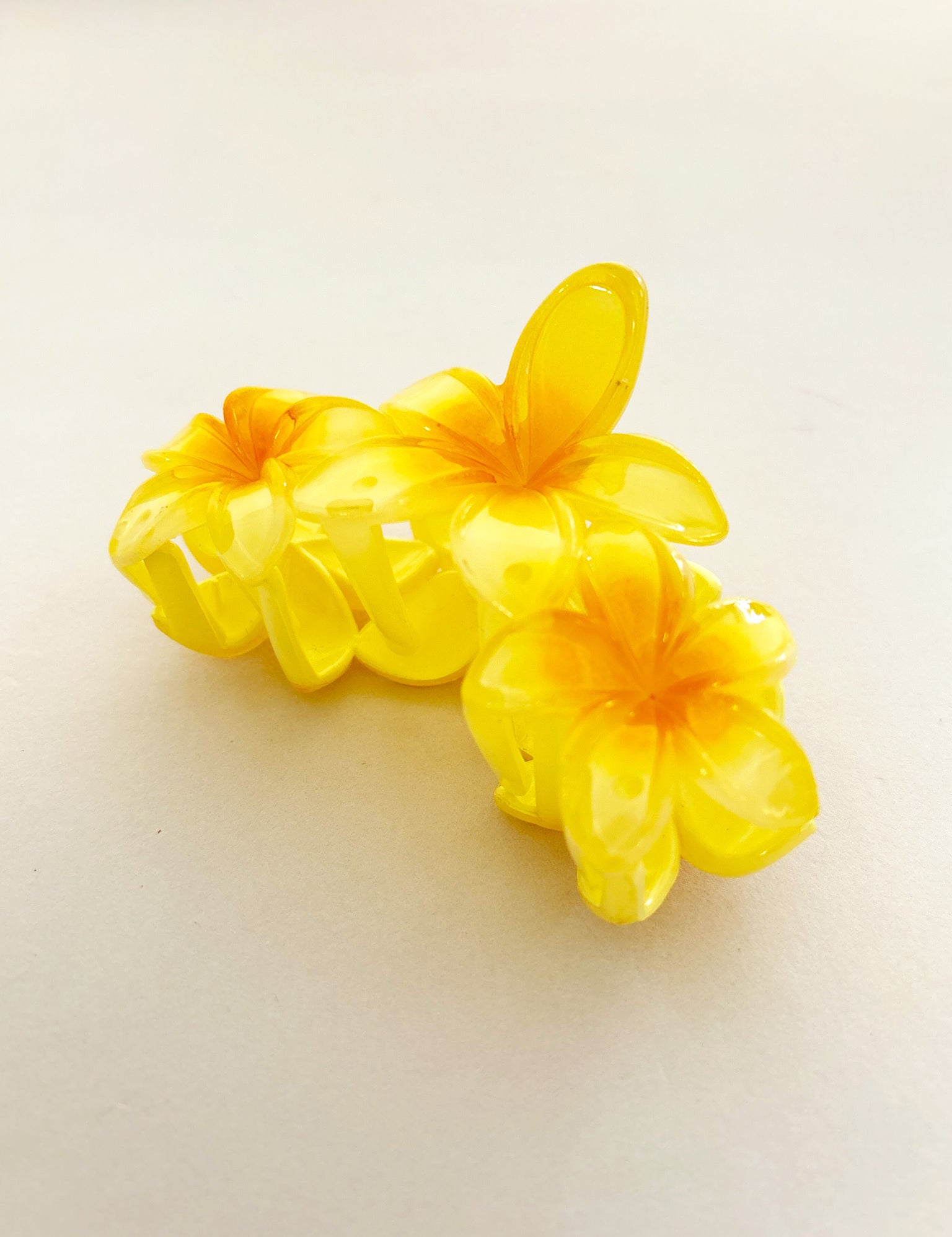 Triple Hawaiian Flower Claw Clip (All Restocked)