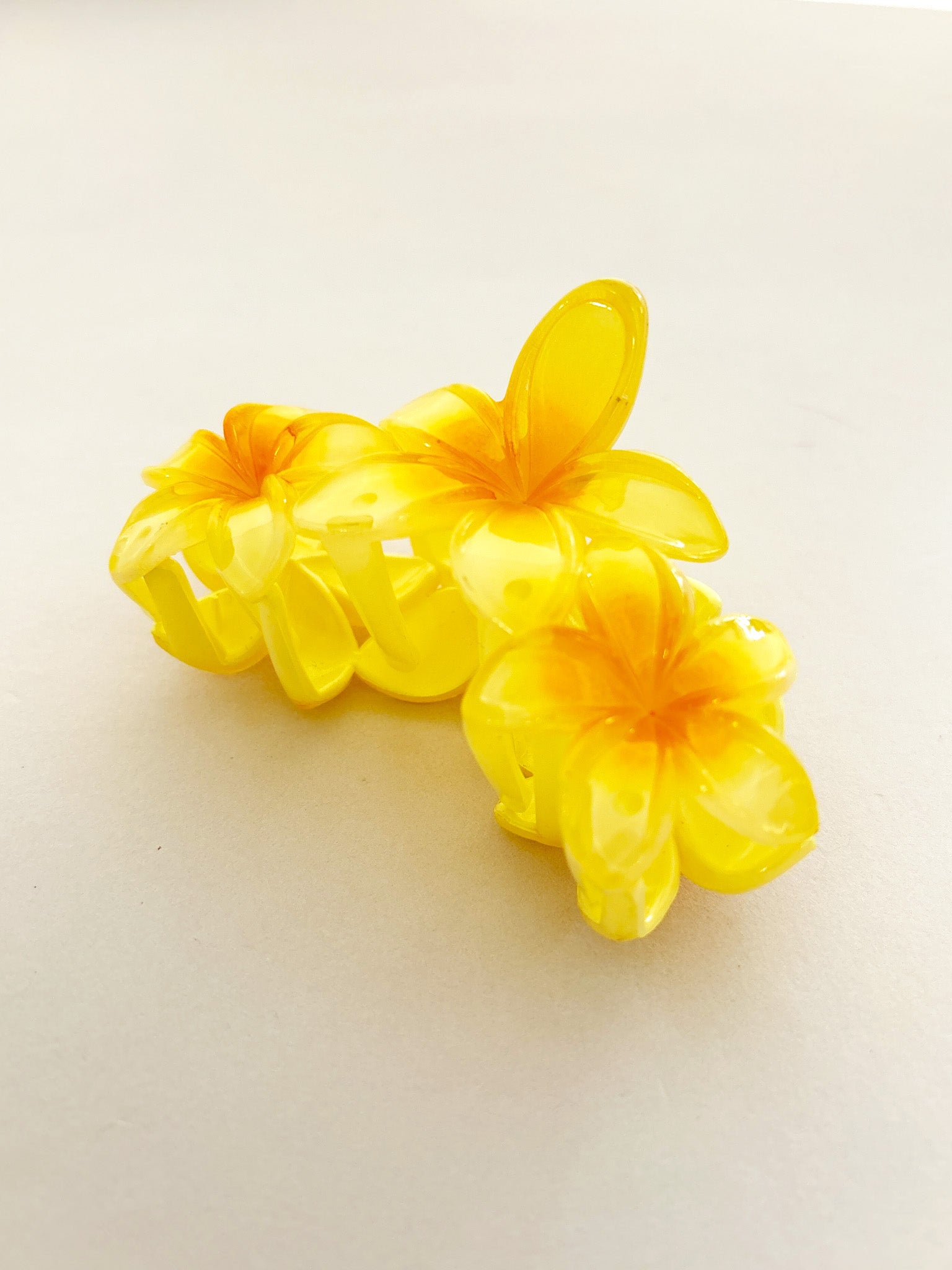 Triple Hawaiian Flower Claw Clip (All Restocked)