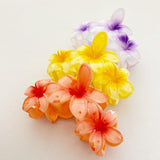 Triple Hawaiian Flower Claw Clip (All Restocked)