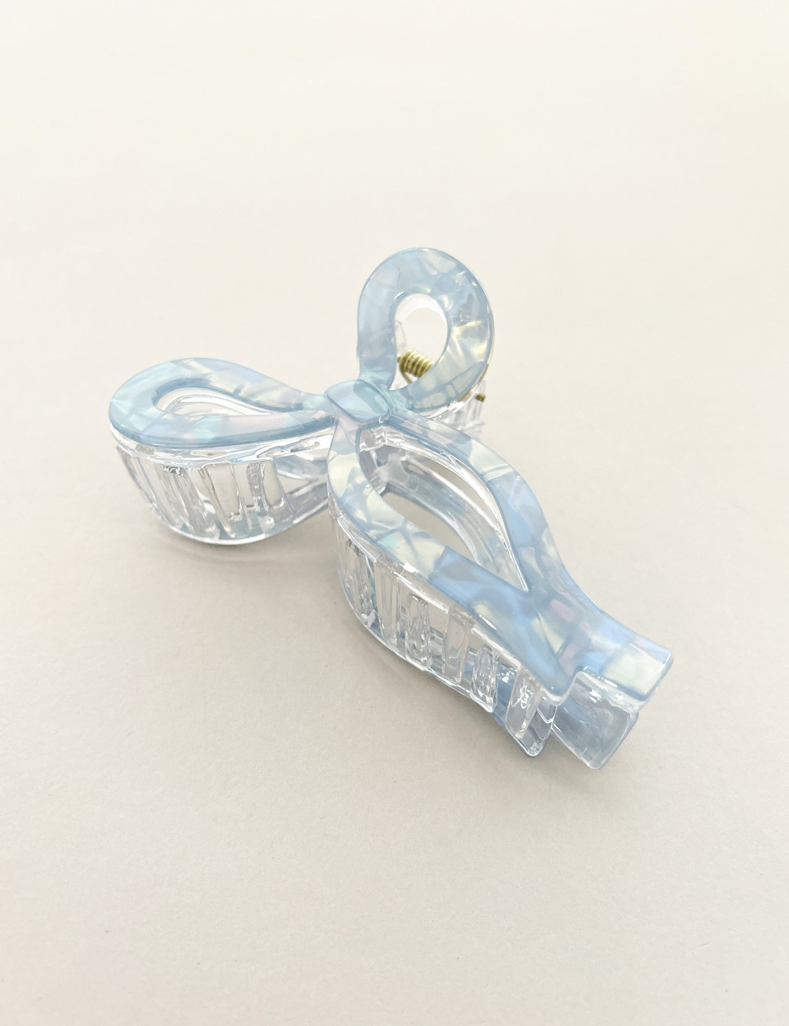 Honey Bow Acrylic Claw Clips
