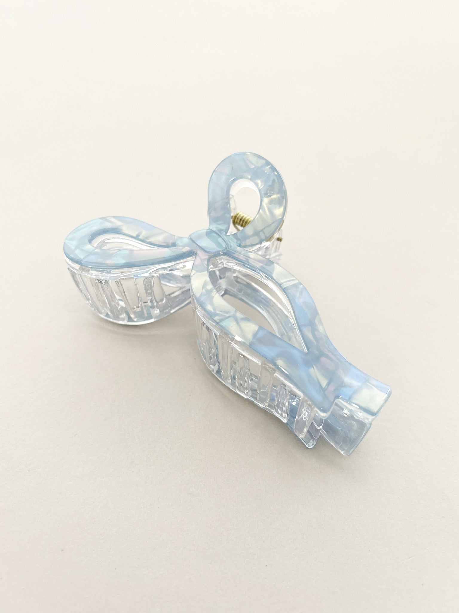 Honey Bow Acrylic Claw Clips