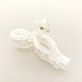 Honey Bow Acrylic Claw Clips