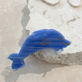 Dolphin Hair Claw Clip