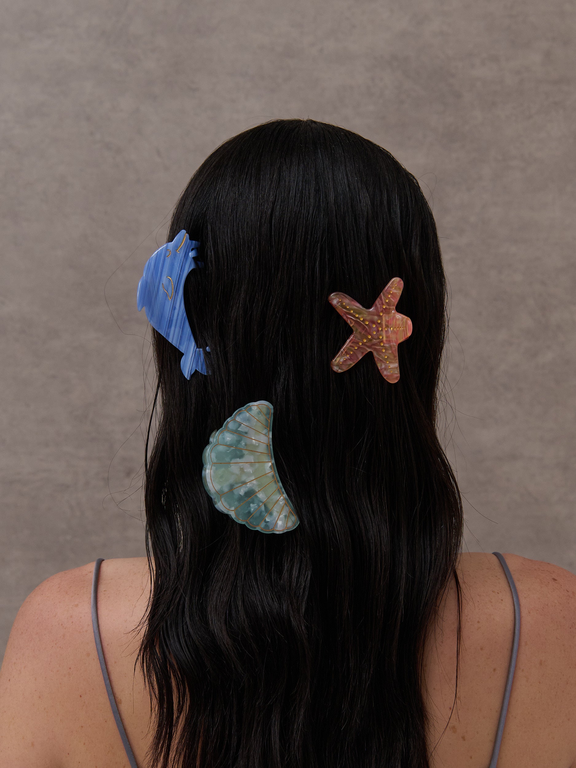 Starfish Hair Claw Clip