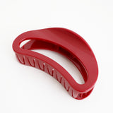 Ruby Oval Hair Claw Clip