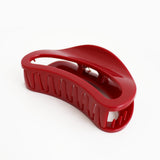 Ruby Oval Hair Claw Clip